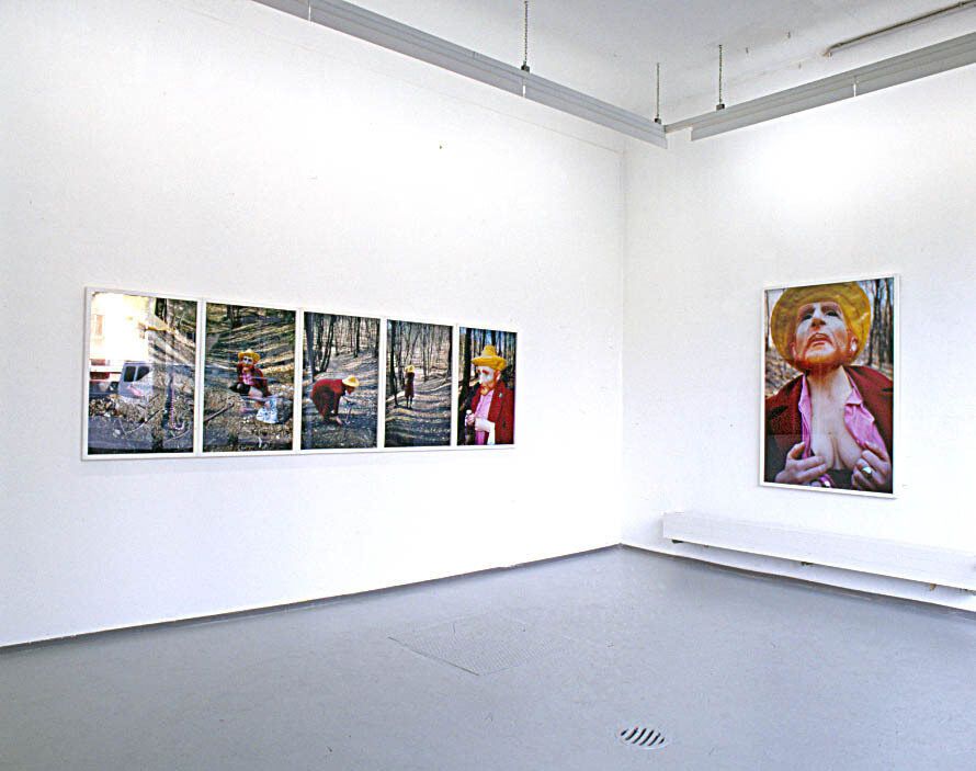 Installationsansicht, Katrina Daschner, »Vincent«, 2002