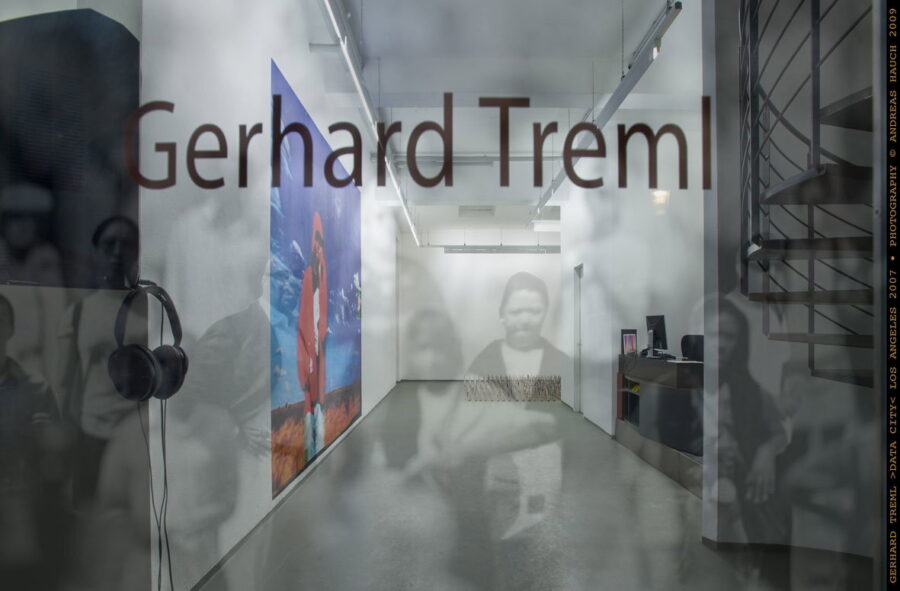 Installationsansicht, Gerhard Treml, »DATA CITY«, 2008