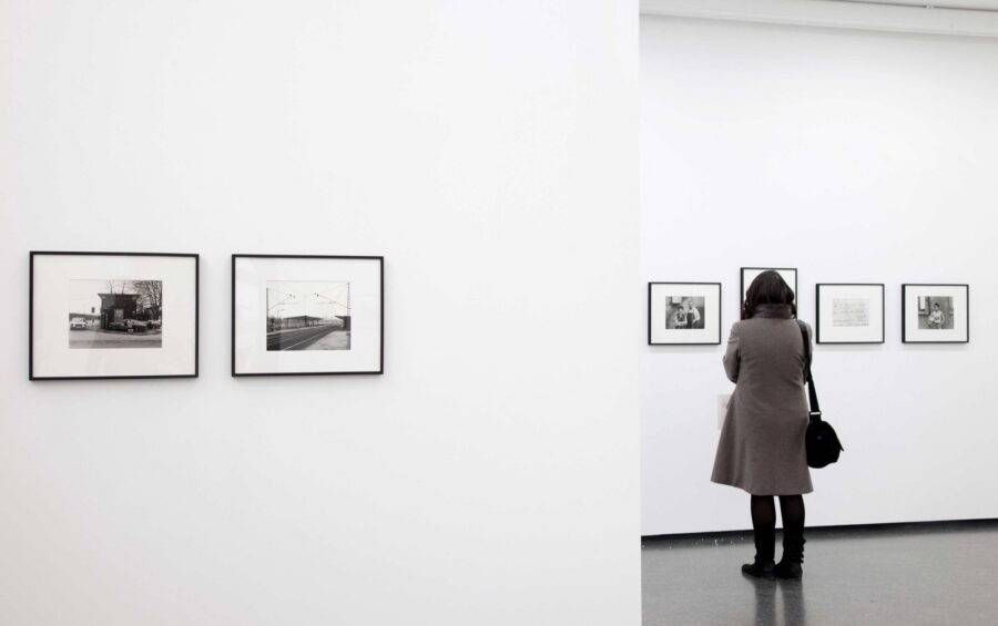 Installationsansicht, Bodo Hell, »Stadtschrift«, 2013