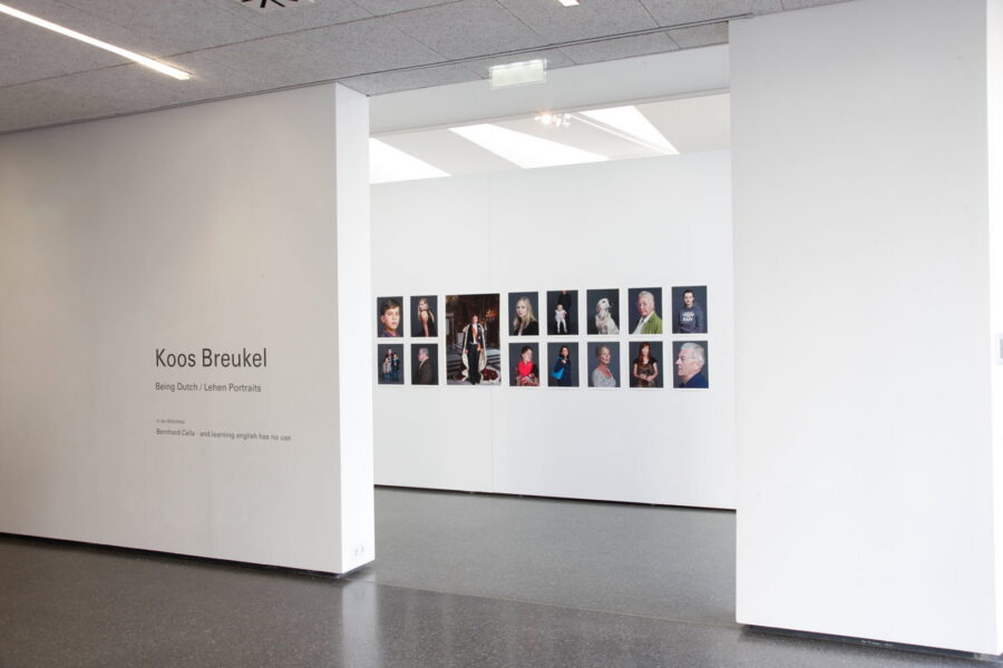 Installationsansicht, Koos Breukel, »being dutch«, 2013