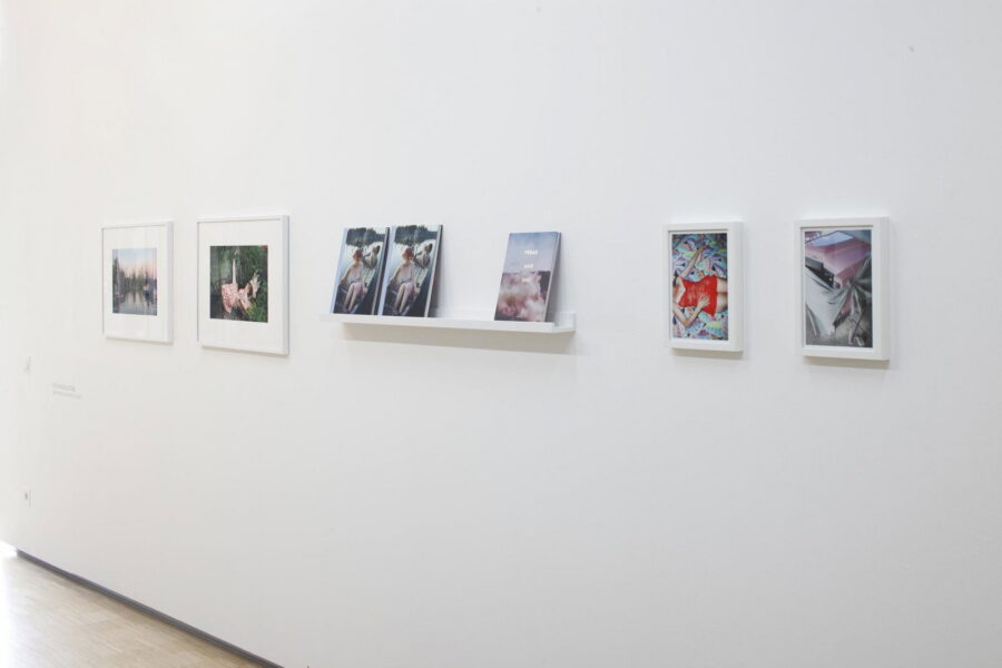 Installationsansicht, Stefanie Moshammer, »Vegas and She«, 2015