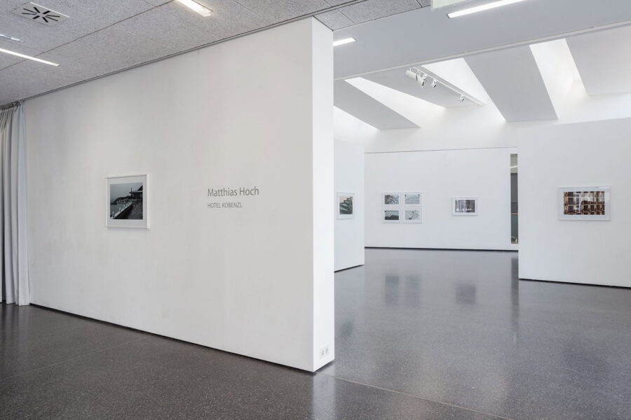 Installationsansicht, Matthias Hoch, »Hotel Kobenzl. Die Geschichte eines Hauses.«, 2016