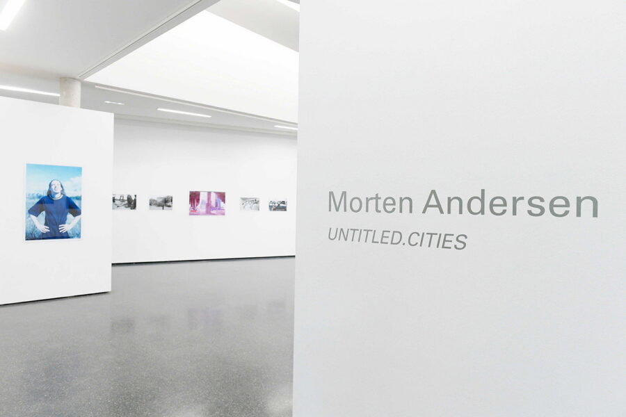 Installationsansicht, Morten Andersen, »UNTITLED.CITIES«, 2016