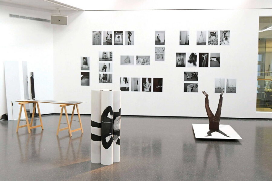Installationsansicht, Franz Bergmüller, »Karin Fisslthaler/Franz Bergmüller«, 2018