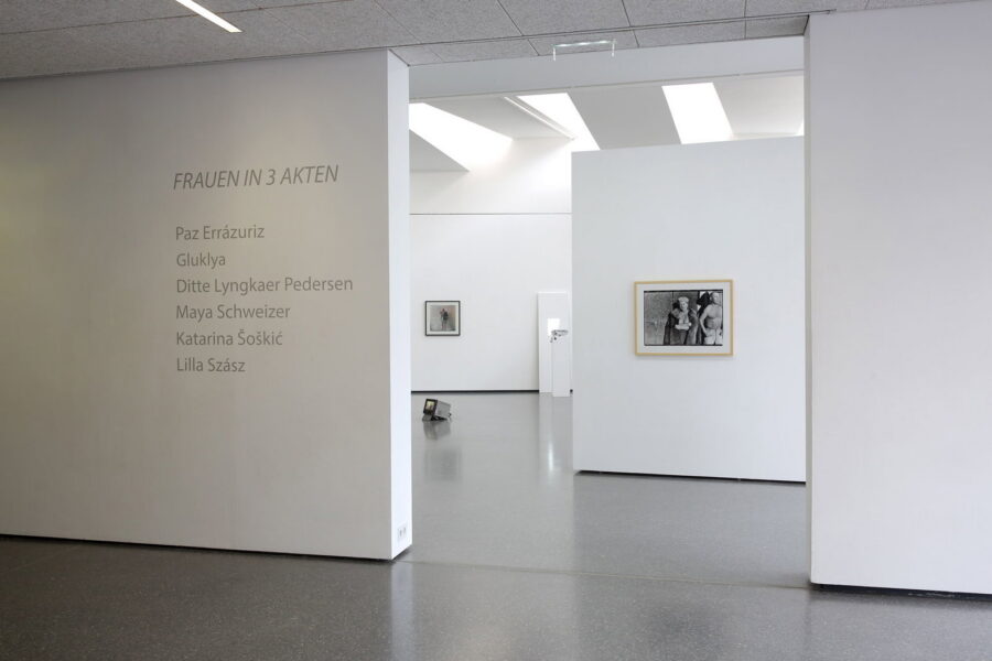 Installationsansicht, »Frauen in 3 Akten«, 2018