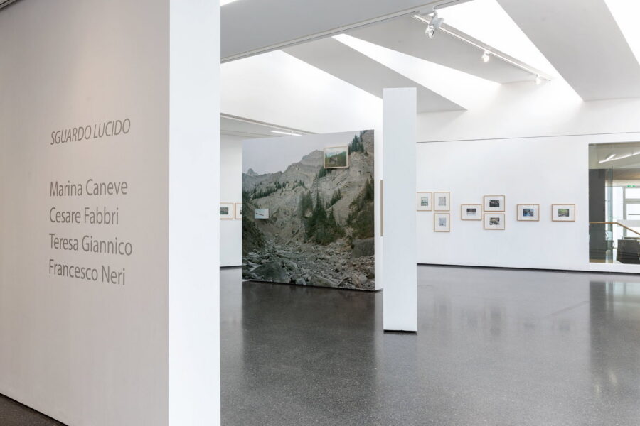 Installationsansicht, »SGUARDO LUCIDO«, 2019