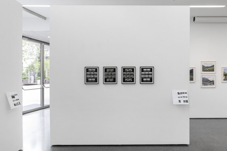 Installationsansicht, »SalzburgBilder«, 2021