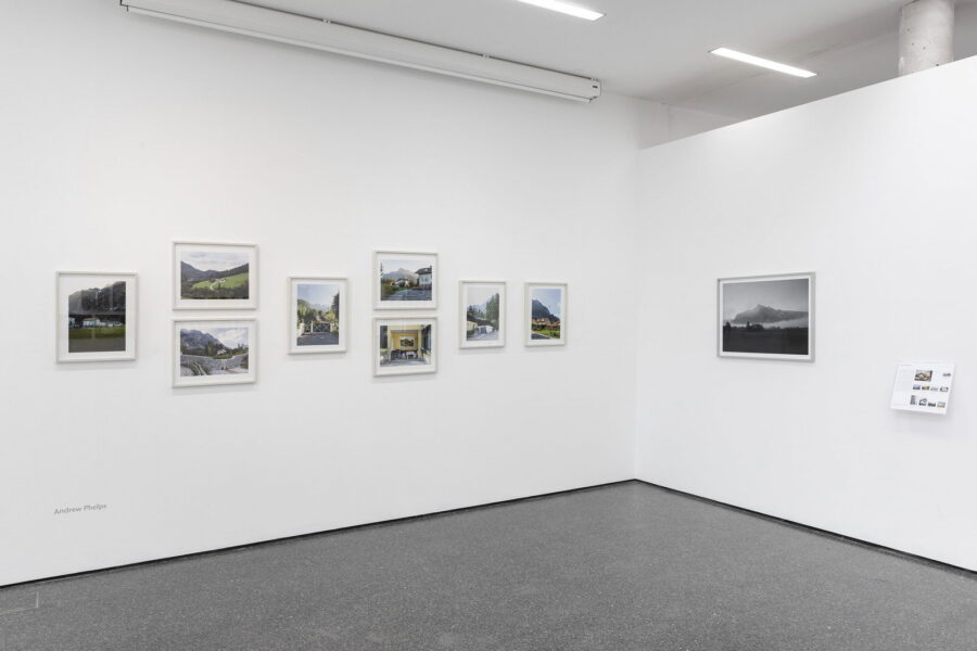 Installationsansicht, SalzburgBilder, 2021, © Andrew Phelps
