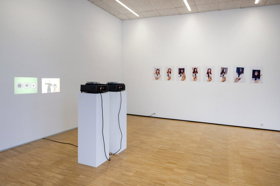 Installationsansicht, Sophia Kesting, »Rewriting the Photographic Image«, 2022