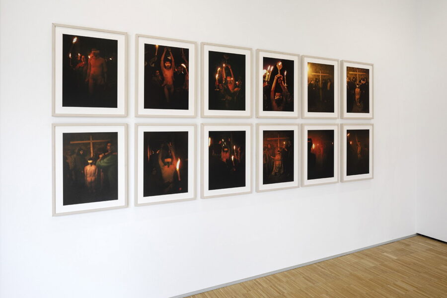 Installationsansicht, »Lillian Birnbaum / Heidi Harsieber«, 2024