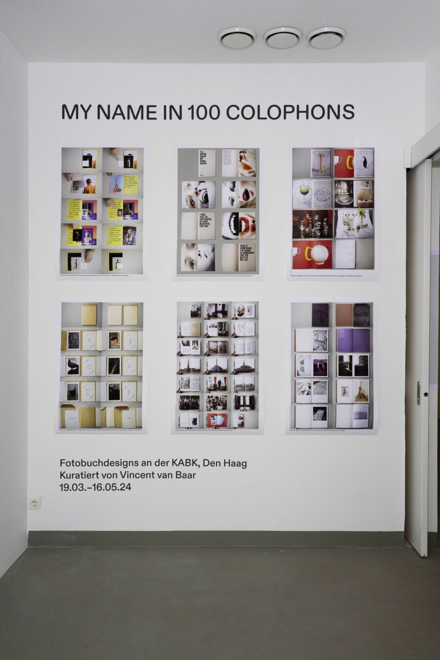 Installationsansicht, Vincent van Baar, 2024