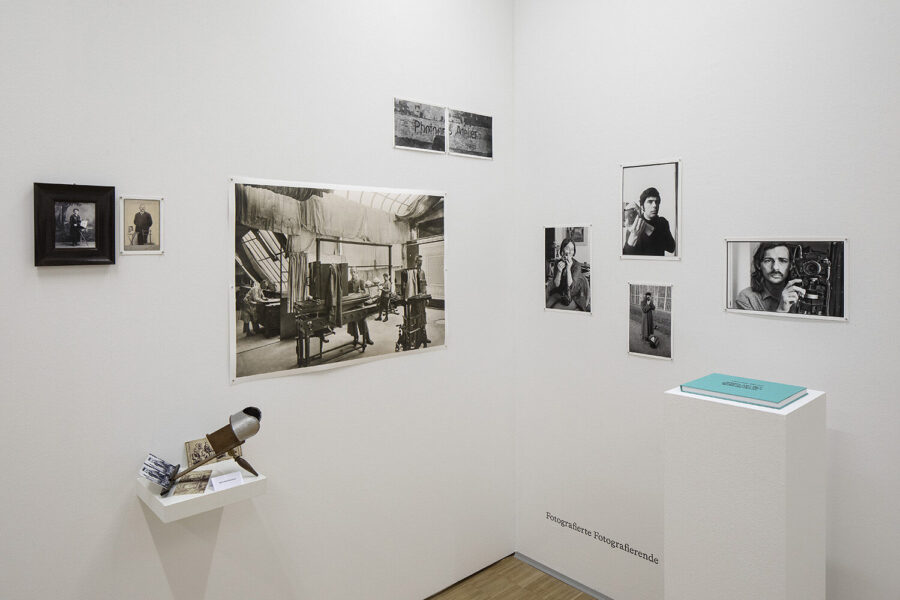 Installationsansicht »Photographing Photography«, 2025