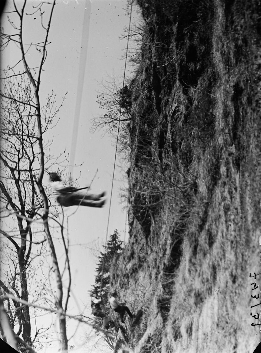 Unbekannt, Ein Bergputzer in Salzburg, Anfang 20. Jhdt